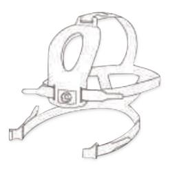 Royal Philips Philips Respironics AF541 Cap Strap Headgear 989805654241 10.0 Each-MDL-TAH731120948