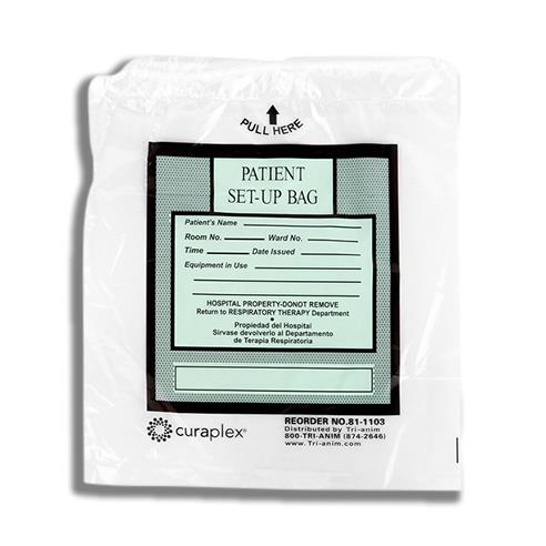 Bound Tree Patient Set-Up Bag with Drawstring - 81-1103 - 500 Each - MDL-TAH811103