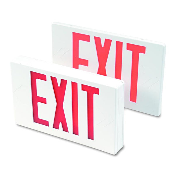 Polycarbonate LED Exit Signs with Backup Battery - 07230 - 1 Each - MDL-TCO07230