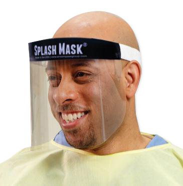 ENCOMPASS GROUP, LLC Full-Face Vented Splash Shields by Encompass 11000-002 50 Each-MDL-TCY11000002