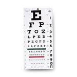 Tech-Med Services Snellen Plastic Eye Charts 3050 - 1.0 Each