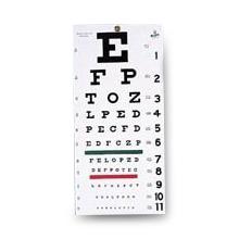 Tech-Med Services Snellen Plastic Eye Charts 3050 - 1.0 Each