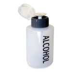 Tech-Med Services Polyethylene Dispenser Bottle Imprinted with "ALCOHOL", 9 fl. oz. - TEE4024H