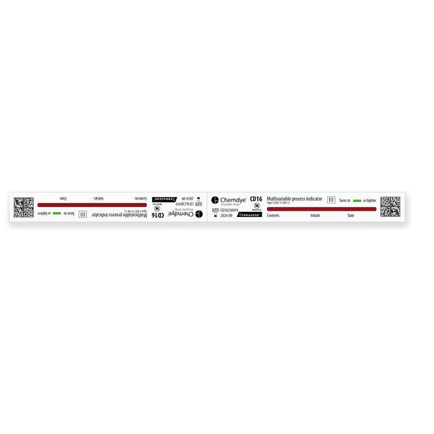 Terragene LLC Chemdye Multivariable Chemical Indicators by Terragene CD16 - 250.0 Each