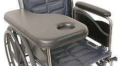 Therafin Corporation Trimline Padded Wheelchair Half Trays 41308B - 1.0 Each