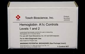 Tosoh Usa, Inc Control Sets for G8 Automated HPLC Analyzers 220232 - 8.0 Each