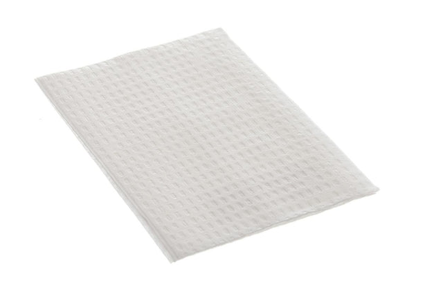Tidi Ultimate Choice Tissue Towel, 2-Ply, White, 13" x 18" - TID918161
