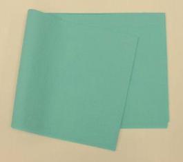 Tidi All-Tissue 2-Ply Tissue Drape Sheet, Disposable, Teal, 40" x 48" - 918321 - 100 Each