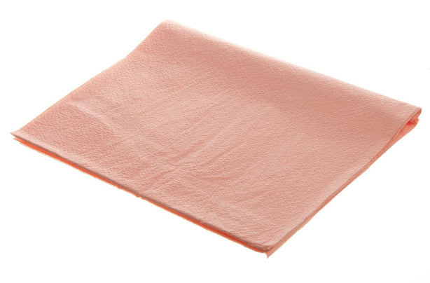 Tidi All-Tissue 2 Ply Tissue Drape Sheet, Disposable, Peach, 40" x 48" - TID918322