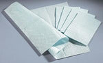 Tidi Choice Procedure Towel, 2-Ply with Poly Back, 13" x 18", White - TID919461