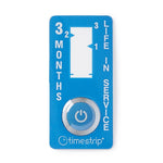 Nonreversible Time Strip Indicator Labels - TS-172 - 100 Each - MDL-TIMESTRIP3MO