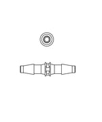 WELCH ALLYN Welch Allyn Tubing Connectors 1372 10 Each-MDL-TLM1372