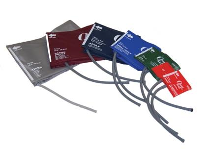Reusable Blood Pressure Cuff with Female Screw Connector, 2-Tube, Size Large Adult, Two-tube - 3602CK - 5 Each