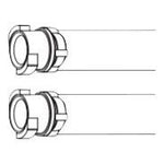 Welch Allyn 39018 Trimline Reusable Soft Blood Pressure Cuff, 2 Tube, Female Subminiature Connector, Large Adult Long - MDL-TLM39018 - 20 Each