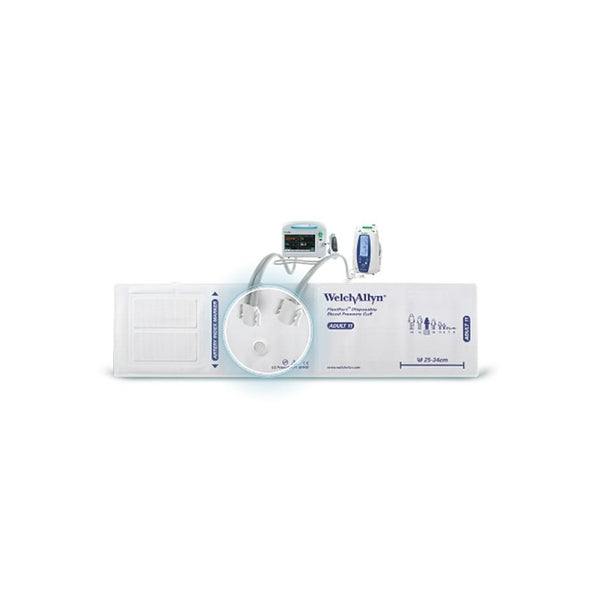 Welch Allyn Nova Plus Nova-Plus Soft Blood Pressure Cuffs, 2-Tubes, Adult Small - V39012 - 20 Each