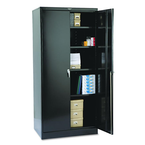 Tennsco Deluxe Steel Storage Cabinets 2470BK - 1.0 Each - MDL-TNN2470BK