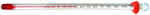 THERMCO Special Application Glass Total Immersion Spirit-Filled Thermometer for Flotation Tissue Bath, 15° to 105° C - ACC5351S - 1 Each