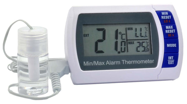 Thermco MIN-MAX Alarm Digital Bottle Thermometer, Triple Display, Incubator, +37°C - TPNACC850INC