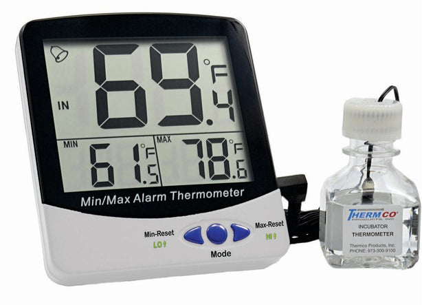 Thermco Products Triple Display Digital Bottle Thermometer - TPNACC895WIN