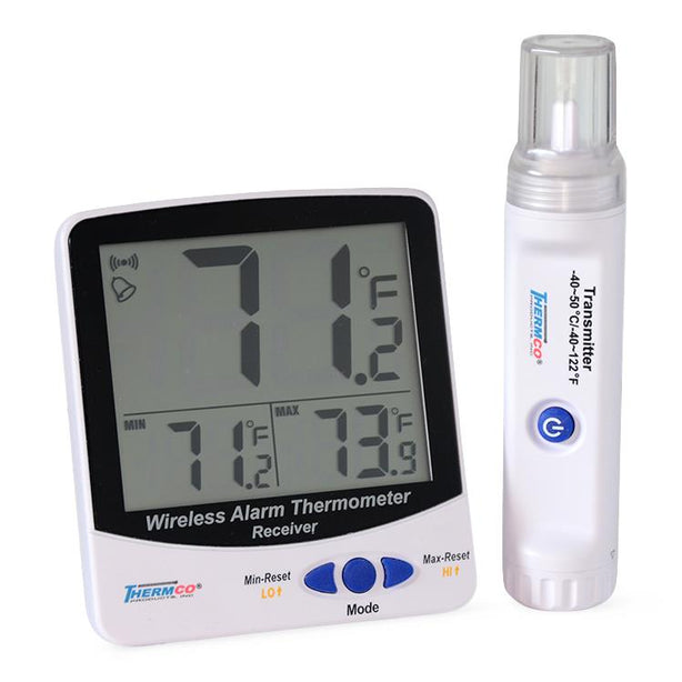Thermco Fridge Temperature-Monitoring Big-Digit Wireless Refrigerator / Freezer Thermometer - TPNACC895WRFT