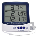 Thermco Products Thermometer with Alarm Clock ACC9216DIGV - 1.0 Each - MDL-TPNACC9216DIG