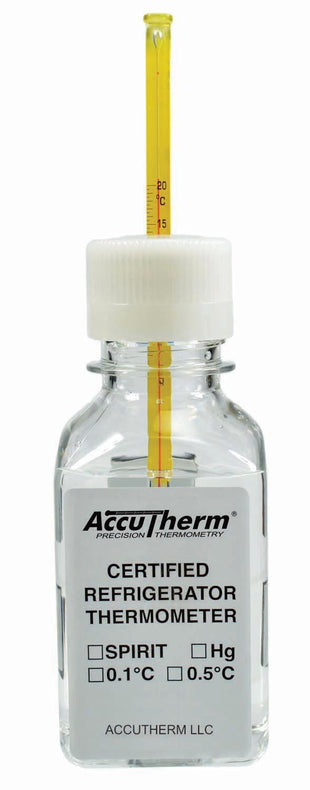 Thermco ACCU-SAFE Enclosed Chamber Thermometer, Btl, Bloodbank Fridge, -5/+20C - TPNACCBBS