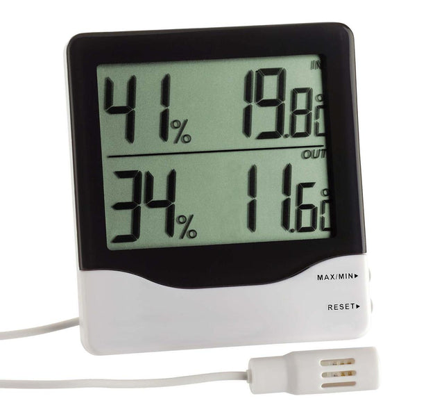 THERMCO PRODUCTS Large Digit Thermometer with Hygrometer ACCD5013TH 1 Each-MDL-TPNACCD5013T