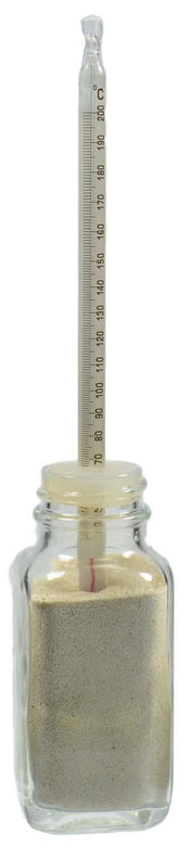 Thermco ACCU-SAFE Enclosed Chamber Thermometer, Bottle, Oven, +35/200C - TPNACCOV080S