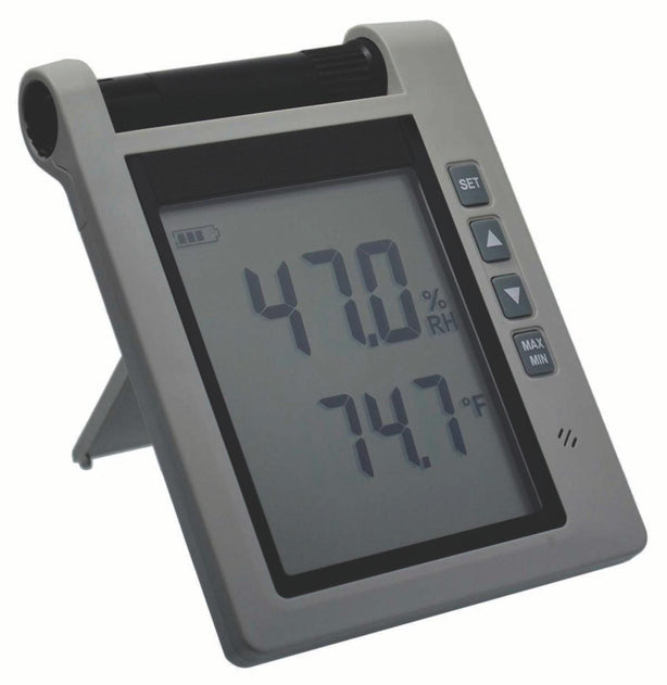 Thermco 24/7 Environment Monitoring System with Alarm Thermometer, Hygrometer, W/Alarm&Cert - TPNCT31TH