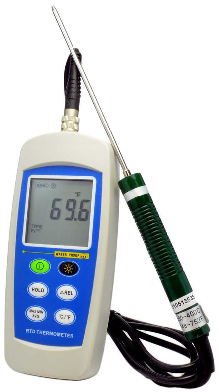 Thermco Products Precision Handheld Pt100 Digital Thermometer - TPND370PFC