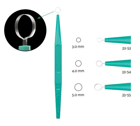 Integra LifeSciences 33-53 Dermal Curette, Disposable, 3 mm, MSPV / Government Only - MDL-TRH3353 - 50 Each