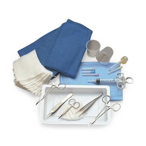 TRINITY STERILE Laceration Trays by Trinity Sterile 82024 10 Each - MDL-TRN82024