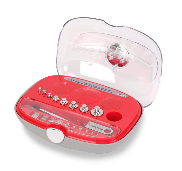 Henry Troemner Medium with Class 4 Weight Set, NVLAP Certificate, 50 g to 10 mg - 7231-4W - 1 Each