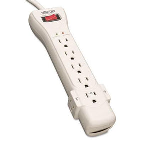 7-Outlet Surge Protector Power Strip - SUPER7 - 1 Each - MDL-TRPSUPER7