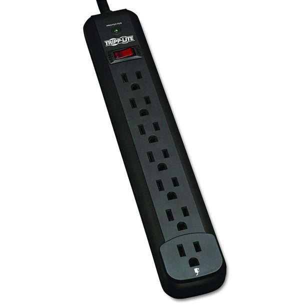 7-Outlet Surge Protector Power Strip - TLP712B - 1 Each - MDL-TRPTLP712B