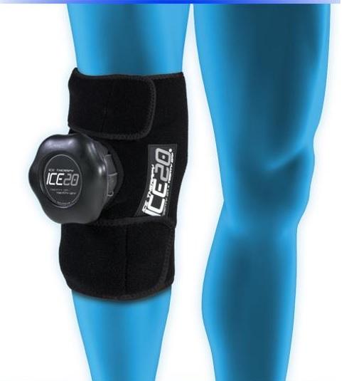 ICE20 Knee Compression Wraps - ICE-SINGLE KNEE - 1 Each - MDL-TSGSINGLEKNEE
