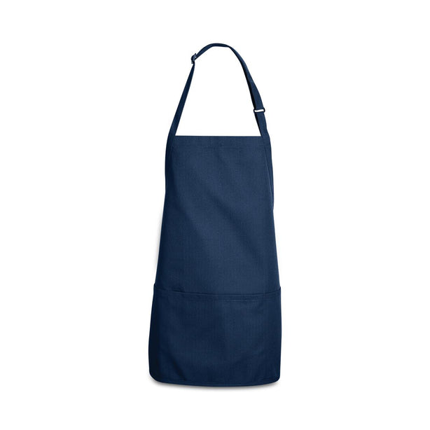 Vf Workwear-Div / Vf Imagewear (W) Red Kap Large Apron Bib with 3 Pockets, One Size, Navy - TT32NV - 1 Each
