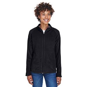 BRODER BROS., CO. Team 365 Women's Campus Microfleece Jackets TT90W BLACK 2XL 1 Each-MDL-TT90WBLK2XL