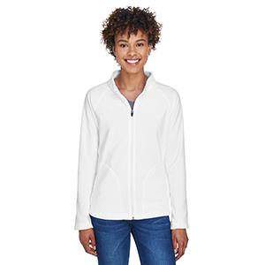 BRODER BROS., CO. Team 365 Women's Campus Microfleece Jackets TT90W WHITE M 1 Each-MDL-TT90WWHTM