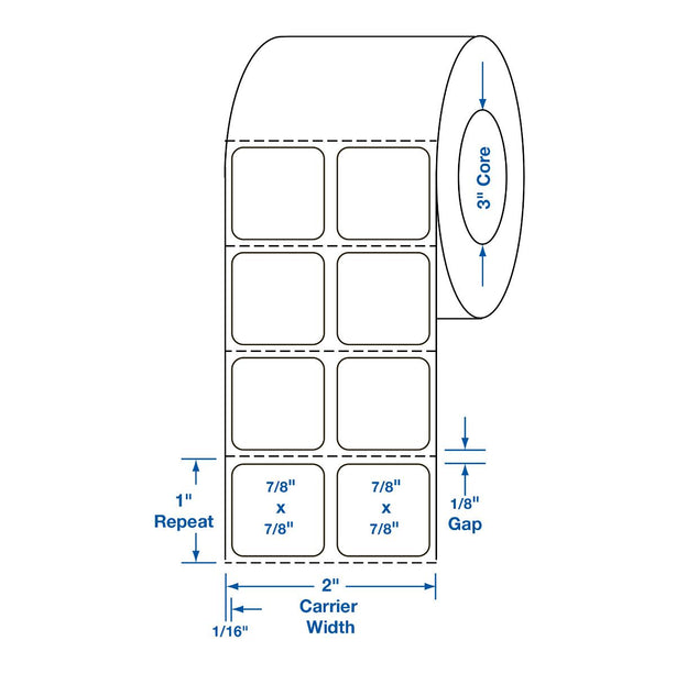Thermal Labels - TTL1029 - 6 Roll - MDL-TTL1029