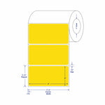 Thermal Labels - TTL1041Y - 4 Roll - MDL-TTL1041Y