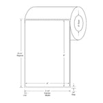 Centurion Labels: Centurion Poly Thermal Transfer Labels, 4" x 6" (10.2 cm x 15.2 cm), 1000/Roll TTL131 - 4.0 Roll