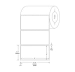 Centurion Centurion Polyester Labels TTL1533 4.0 Roll-MDL-TTL1533