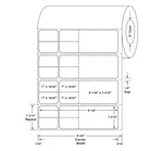 Centurion Centurion Blank Polyester Labels TTL1538 4.0 Roll-MDL-TTL1538