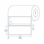 Thermal Transfer Labels - TTL1577 - 12 Roll - MDL-TTL1577