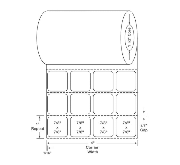 Thermal Labels - TTL475A - 8 Roll - MDL-TTL475A – RPS MedCare