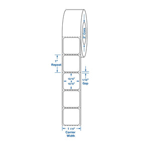 Thermal Labels - TTL536 - 4 Roll - MDL-TTL536