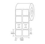 Centurion Labels with 1" Core - TTL605 - 4 Roll - MDL-TTL605
