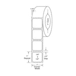 Centurion Centurion Poly Thermal Transfer Labels TTL606 - 28.0 Roll
