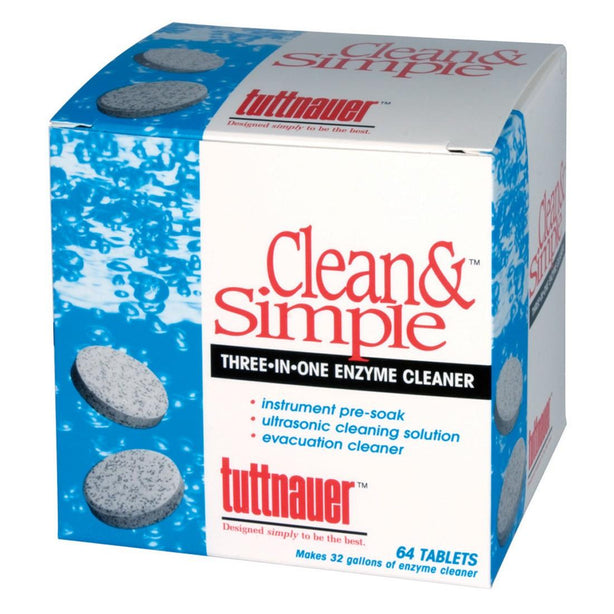 Tuttnauer Co, Ltd. Tuttnauer Ultrasonic Cleaning Tablets CS0064 - 768.0 Each - MDL-TUNCS0064CS